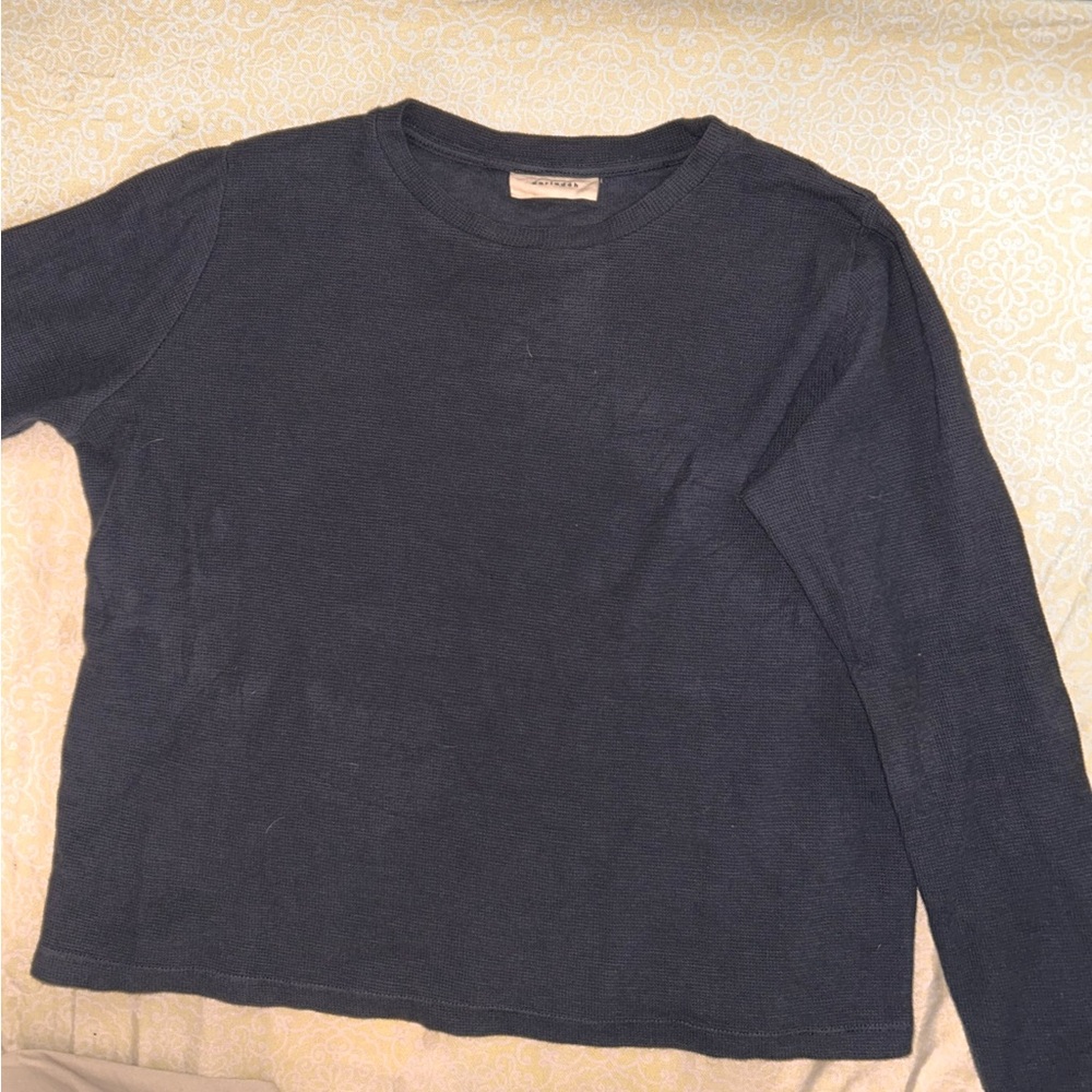 Gray Long Sleeve Shirt